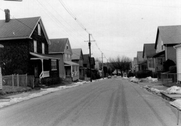Mill housing on Brownville Avenue in Ipswich