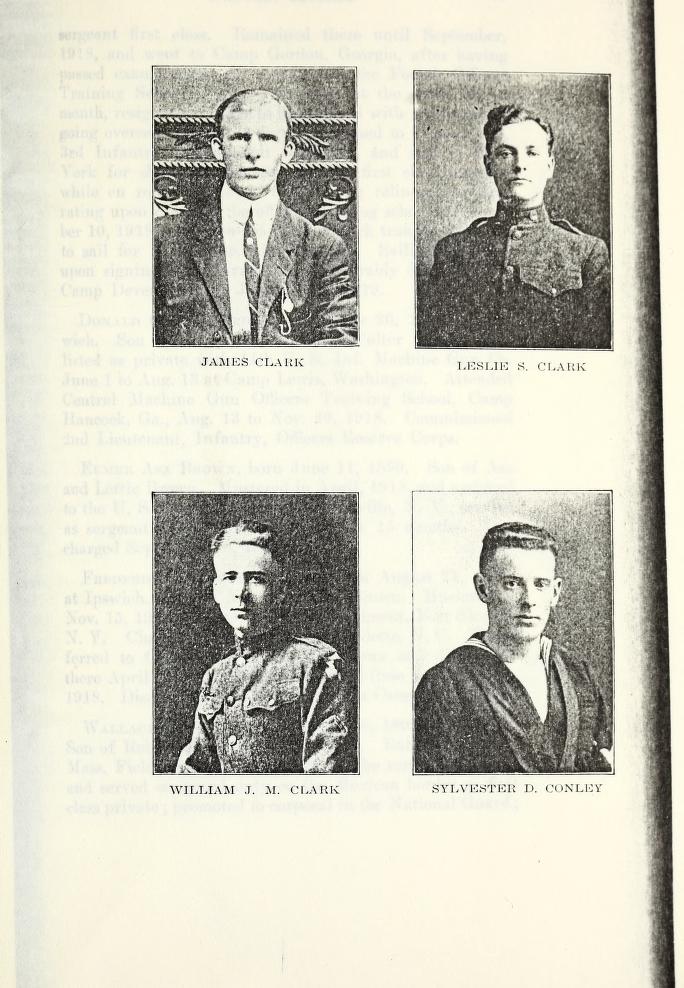 Ipswich MA veterans of World War 1