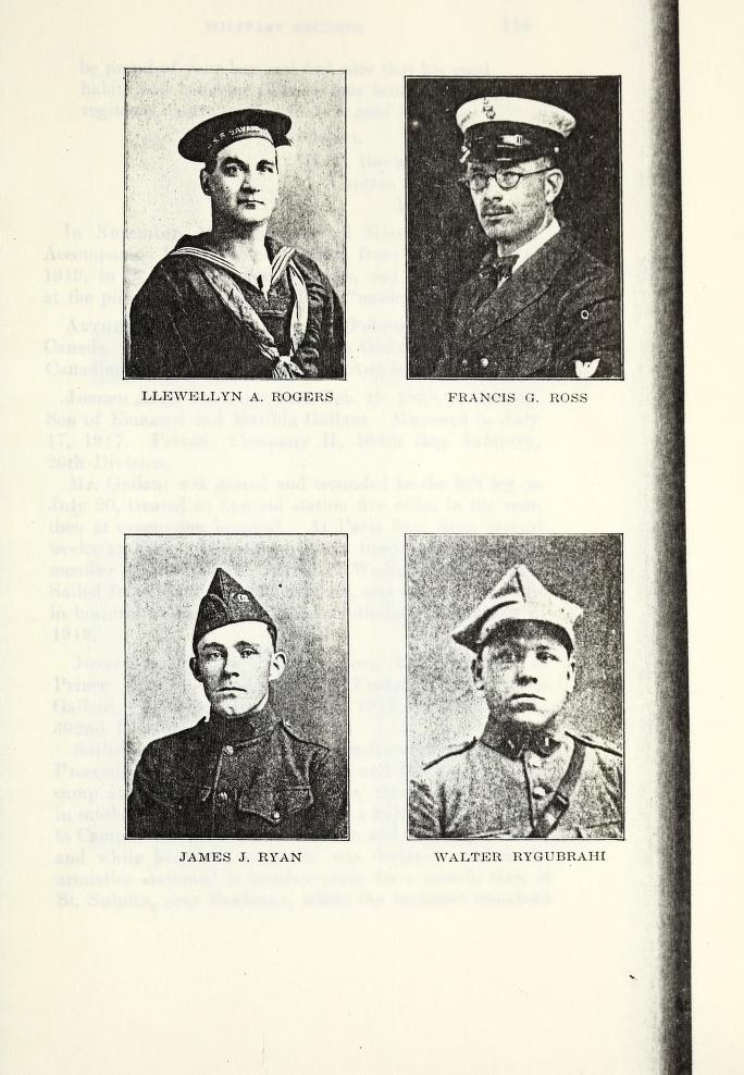 Ipswich MA veterans of World War 1