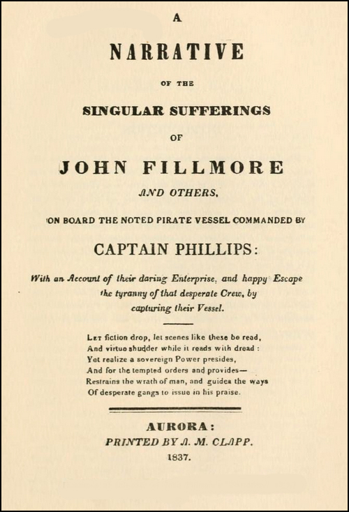 John Fillmore and the pirate Captain Phillips