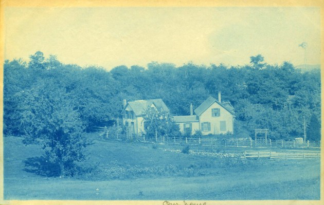 Dow House cyanotype by Arthur Wesley Dow