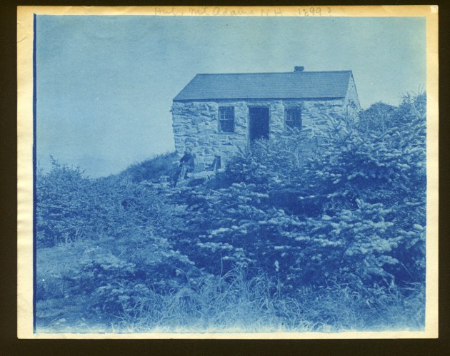 Hut on Mount Adams NHcyanotype by Arthur Wesley Dow