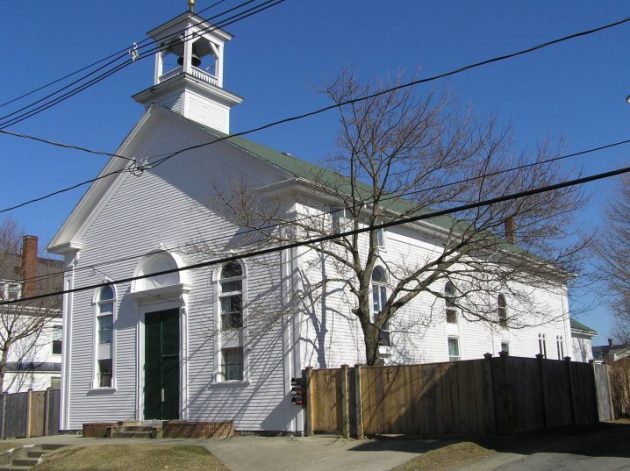 16 Mount Pleasant Ave., formerly St. Joseph's Catholic Church (1872).