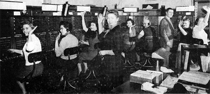 Ipswich telephone exchange story by Harold Bowen