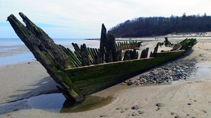 The Ada K. Damon, April 2020