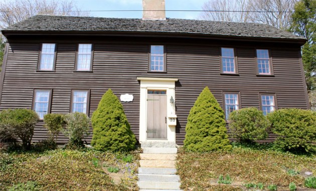 The John and Sarah Dillingham Caldwell house, High St., Ipswich MA