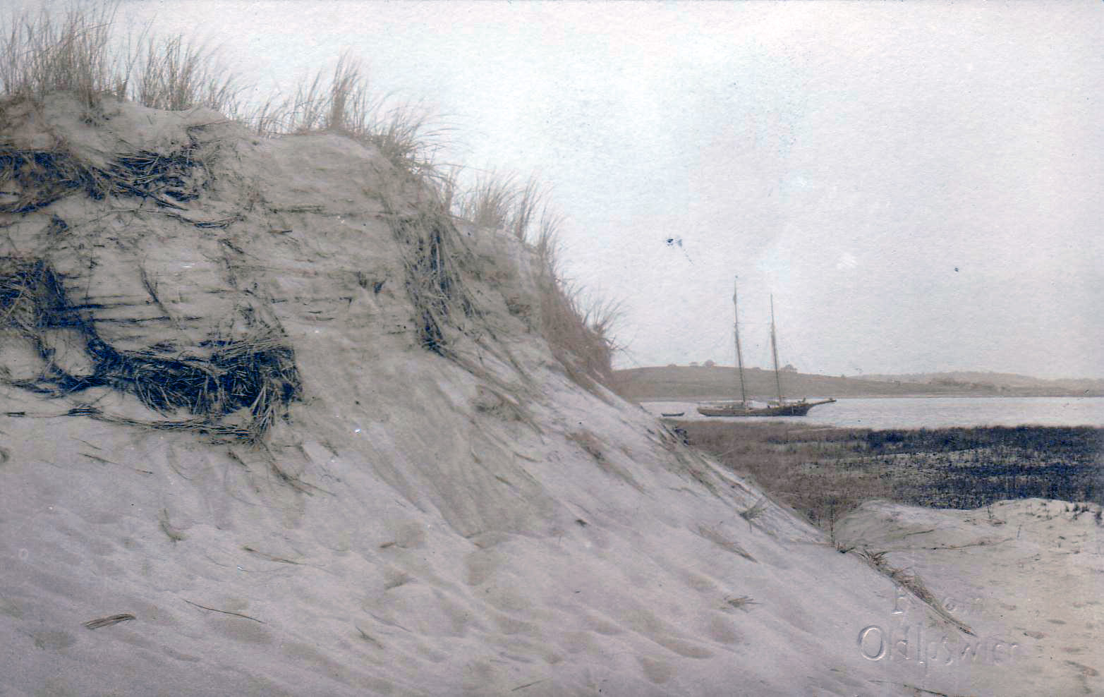Schooner in the Ipswich River