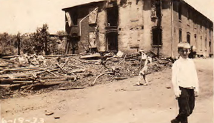 Burke Heel Factory fire