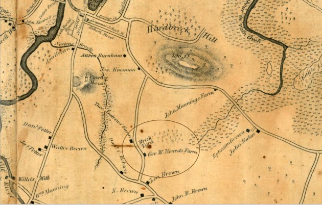 Heartbreak Rd. map ipswich