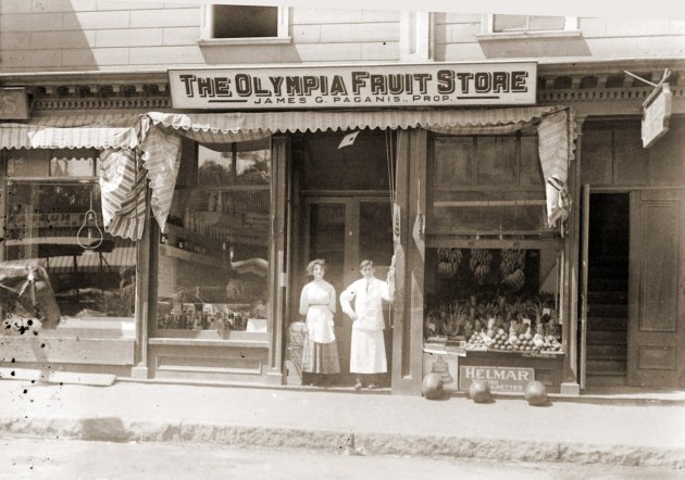 Olympia Fruit Store, Ipswich MA, James Paganis proprietor