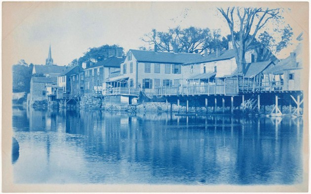Ipswich River "Little Venice" cyanotype by Arthur Wesley Dow