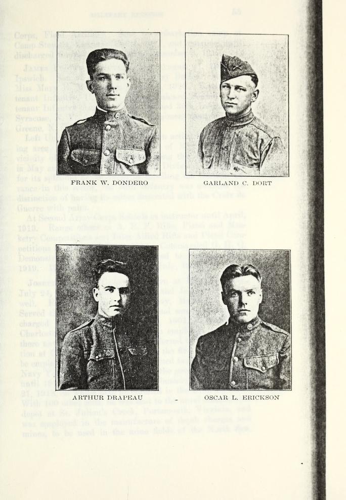 Ipswich MA veterans of World War 1