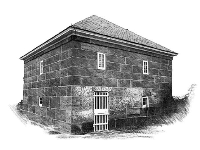 The stone Ipswich jail