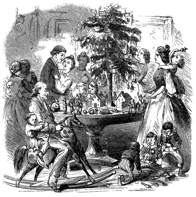 Christmas tree in New England