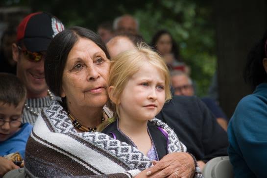 Members of a Quebec tribe