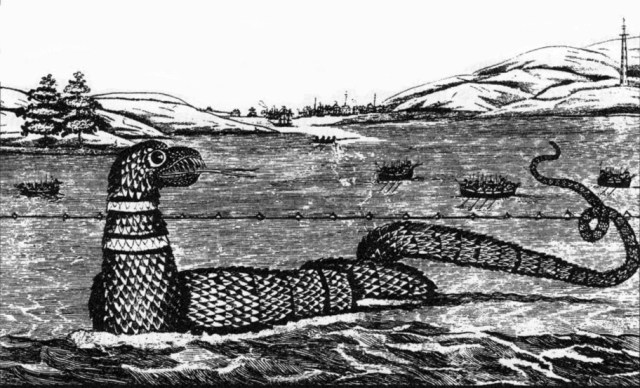another sketch of the sea serpent seen off Gloucester
