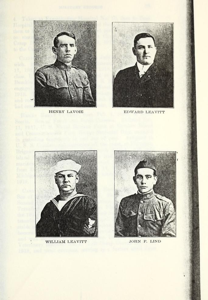 Ipswich MA veterans of World War 1