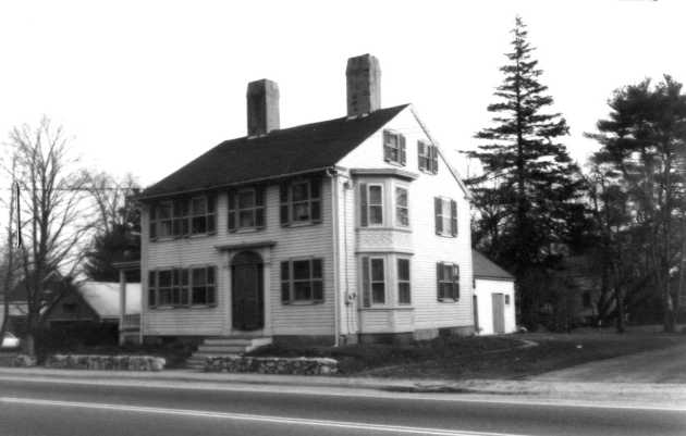 he Brown - Manning house , County Rd. Ipswich