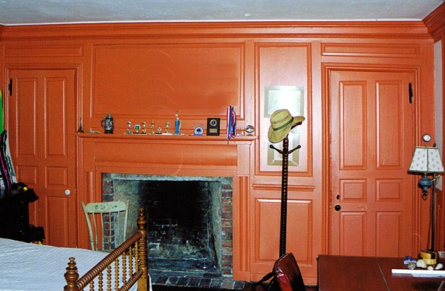 Georgian paneling at 62 East St. in Ipswich