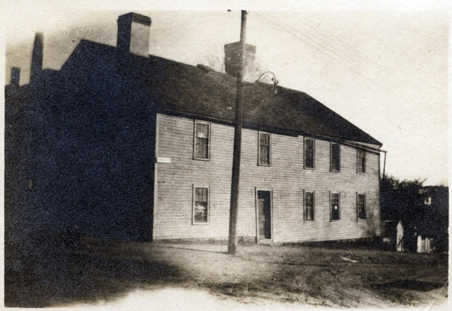 The upstairs frame of the Manning house is at the MFA in Boston