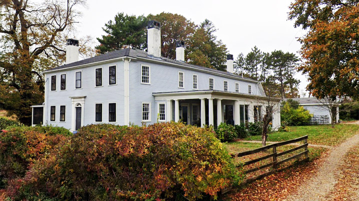 Crockett houseon Argilla Rd.