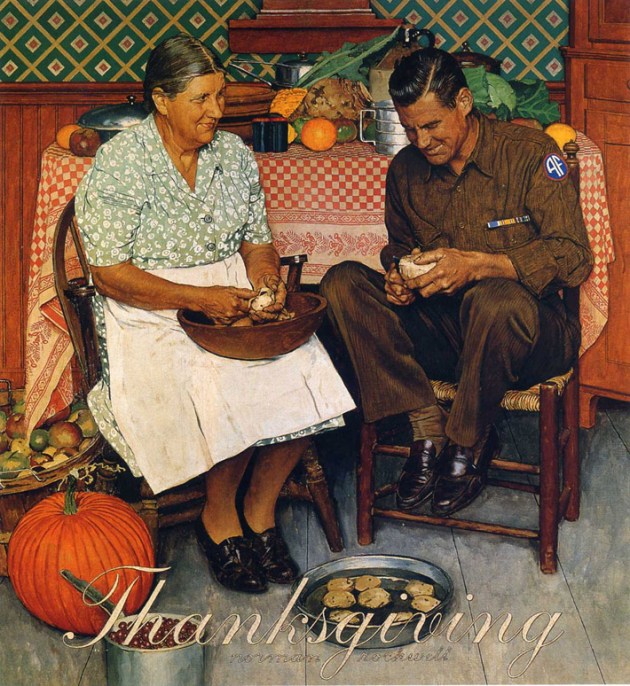 Norman Rockwell Thanksgiving