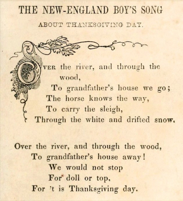 The New England Boy's Song