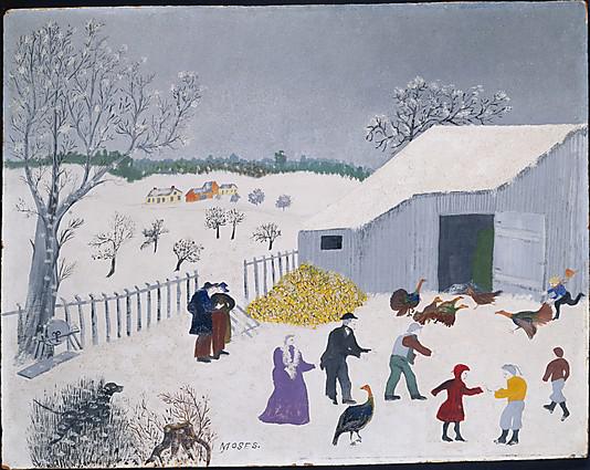 “Thanksgiving Turkey” Grandma Moses