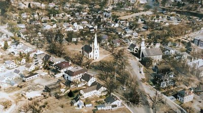 Aerial photo of Ipswich MA