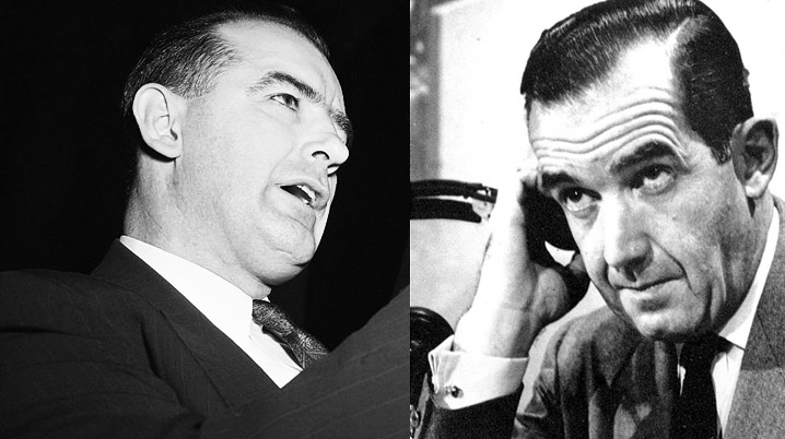 Edward R. Murrow and Joseph McCarthy