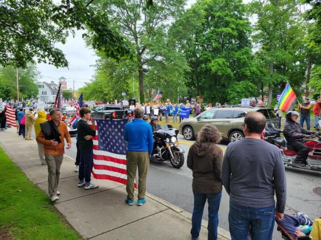 Ipswich MA No Kings Rally, June 14, 2025