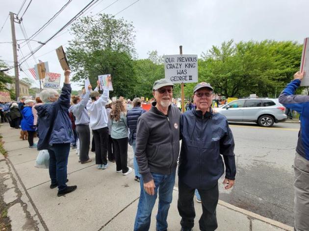 Ipswich MA No Kings Rally, June 14, 2025