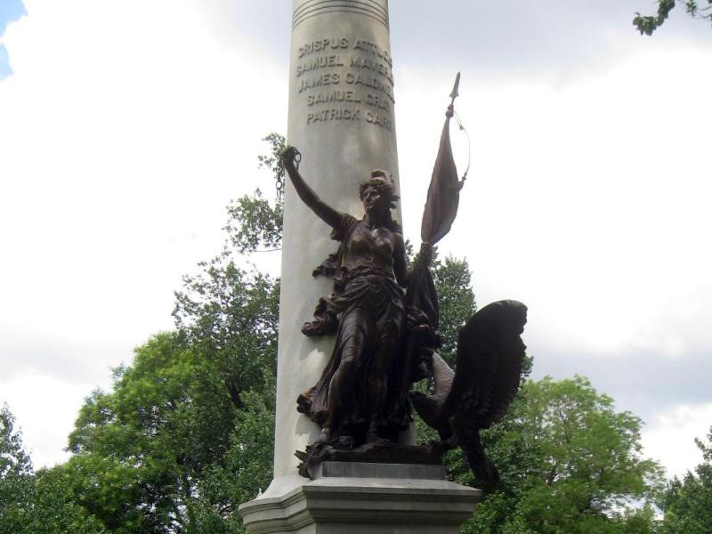 Memorial to Crispus&nbsp;Attucks