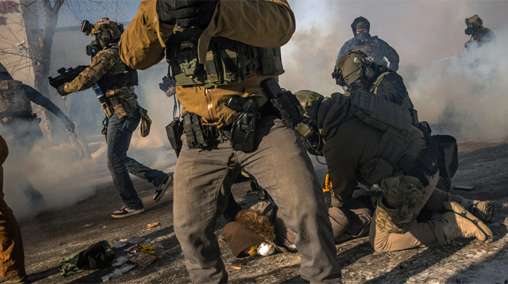 Streets of Minneapolis. Photo courtesy New York Times