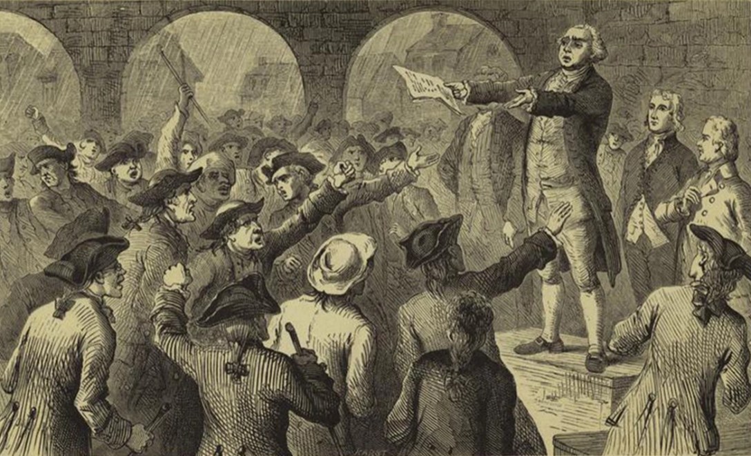 1774 Massachusetts revolt