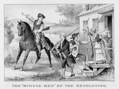 Ipswich Minutemen on April 18,&nbsp;1775