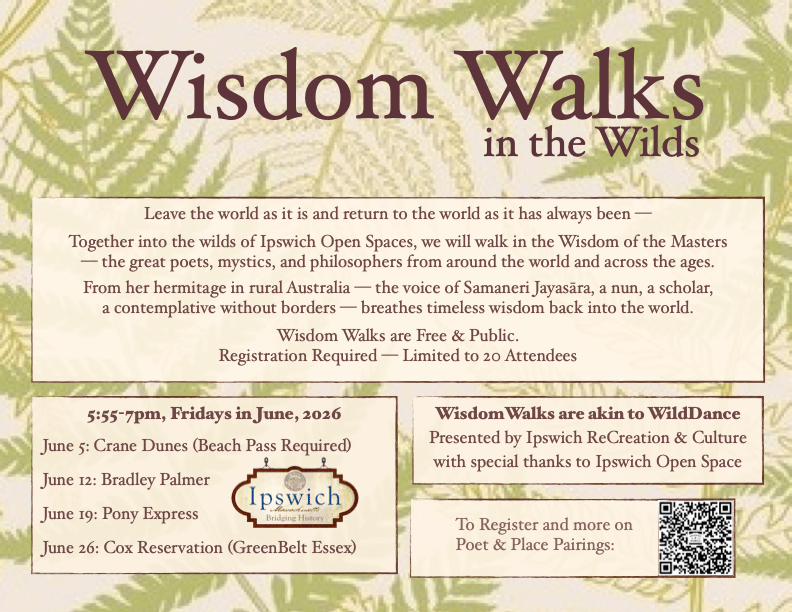 Wisdom walks in the Woods