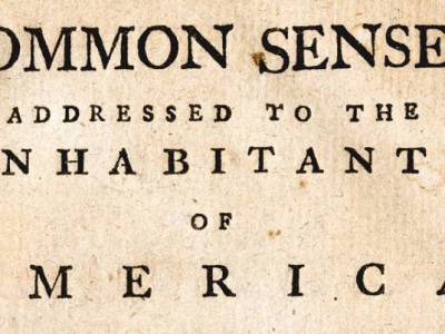 January 10, 1776: Thomas Paine’s “Common Sense” is&nbsp;Published