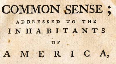 Common Sense by Thomas Paine