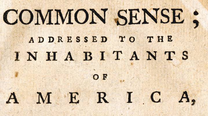 Common Sense by Thomas Paine