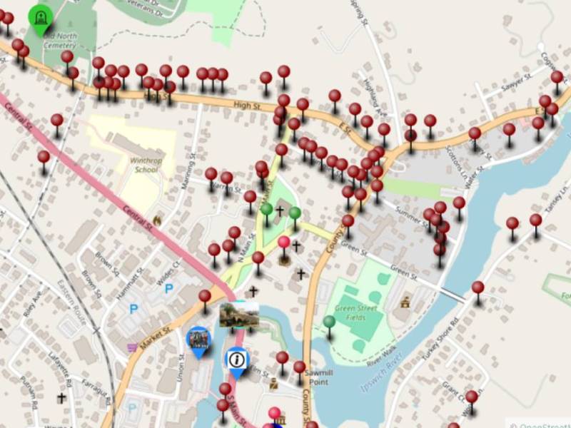 Interactive Map of Historic&nbsp;Ipswich